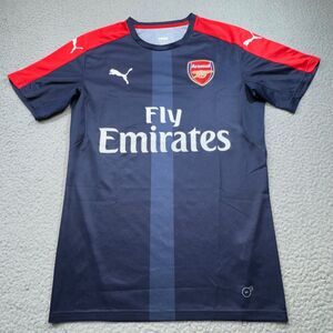 Arsenal Soccer Jersey Men Small Blue 2016 17 Training Practice Kit Puma Fotball‎